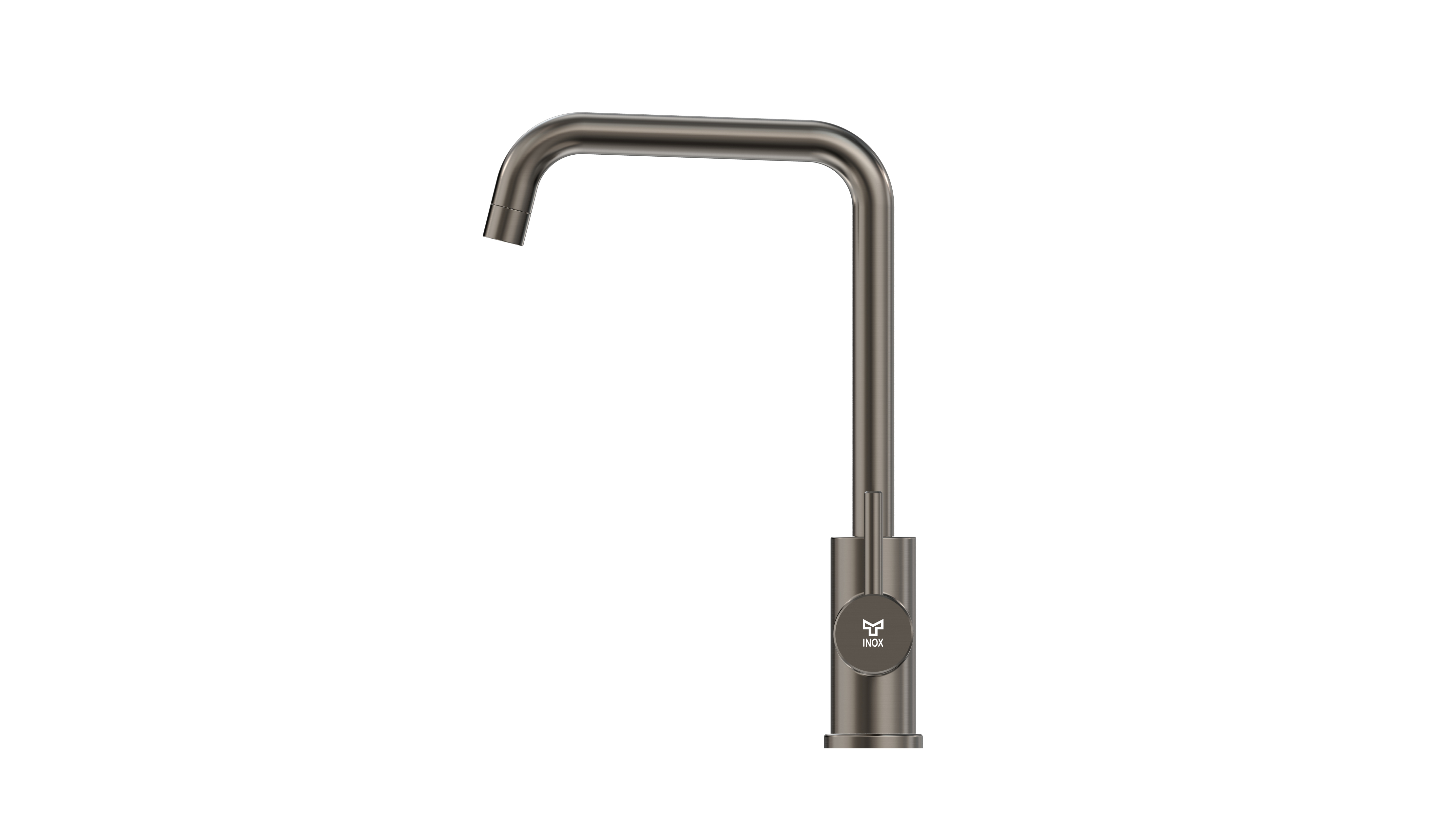 KITCHEN FAUCET INOX Q1 U-SPOUT DW, GUN METAL