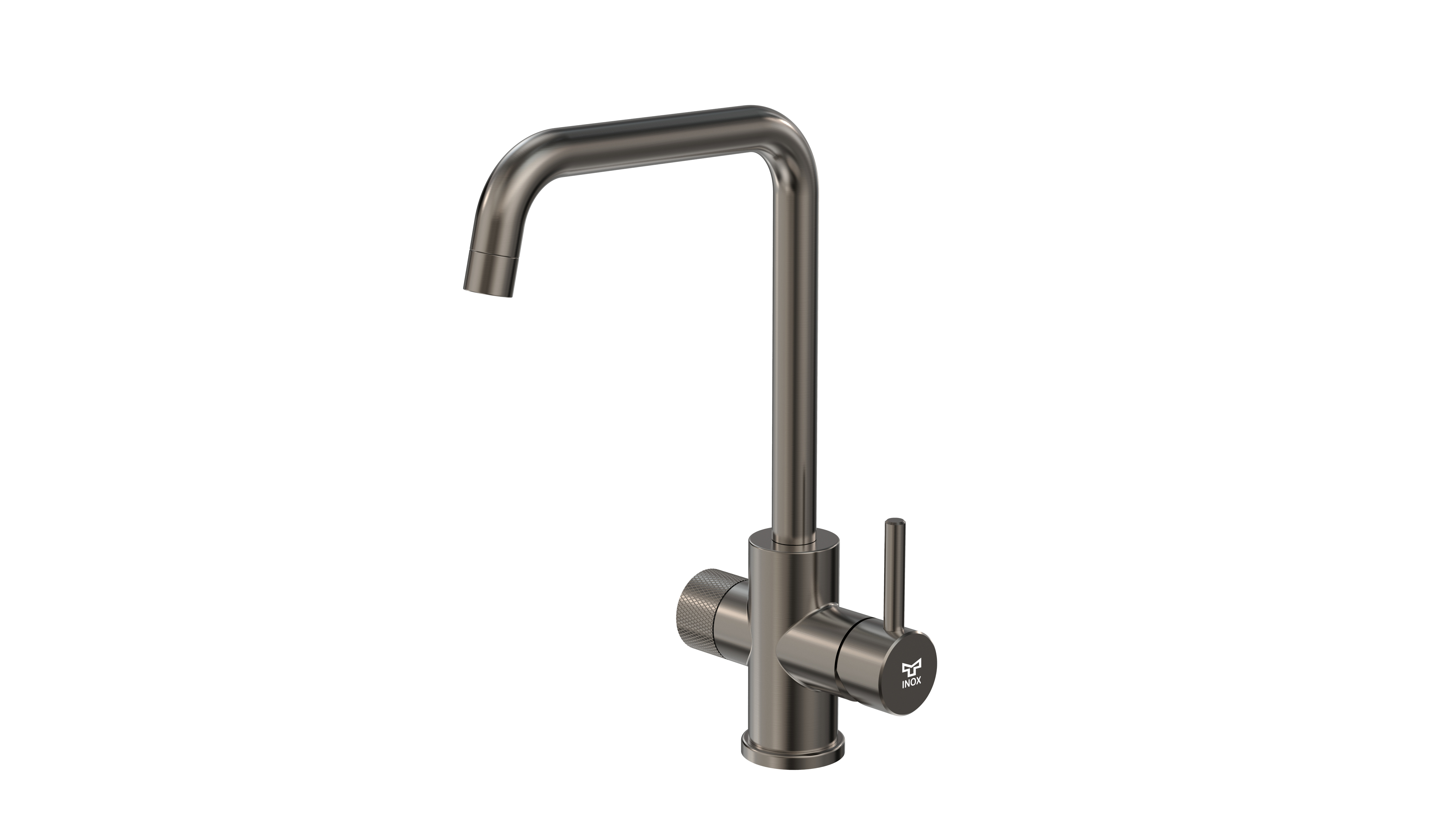 tammiholma Kitchen faucet inox q1 u-spout dw, gun metal