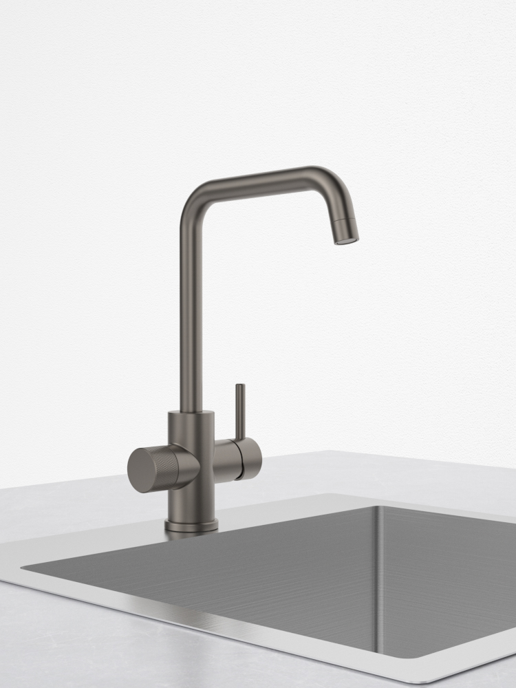 tammiholma Kitchen faucet inox q1 u-spout dw, gun metal