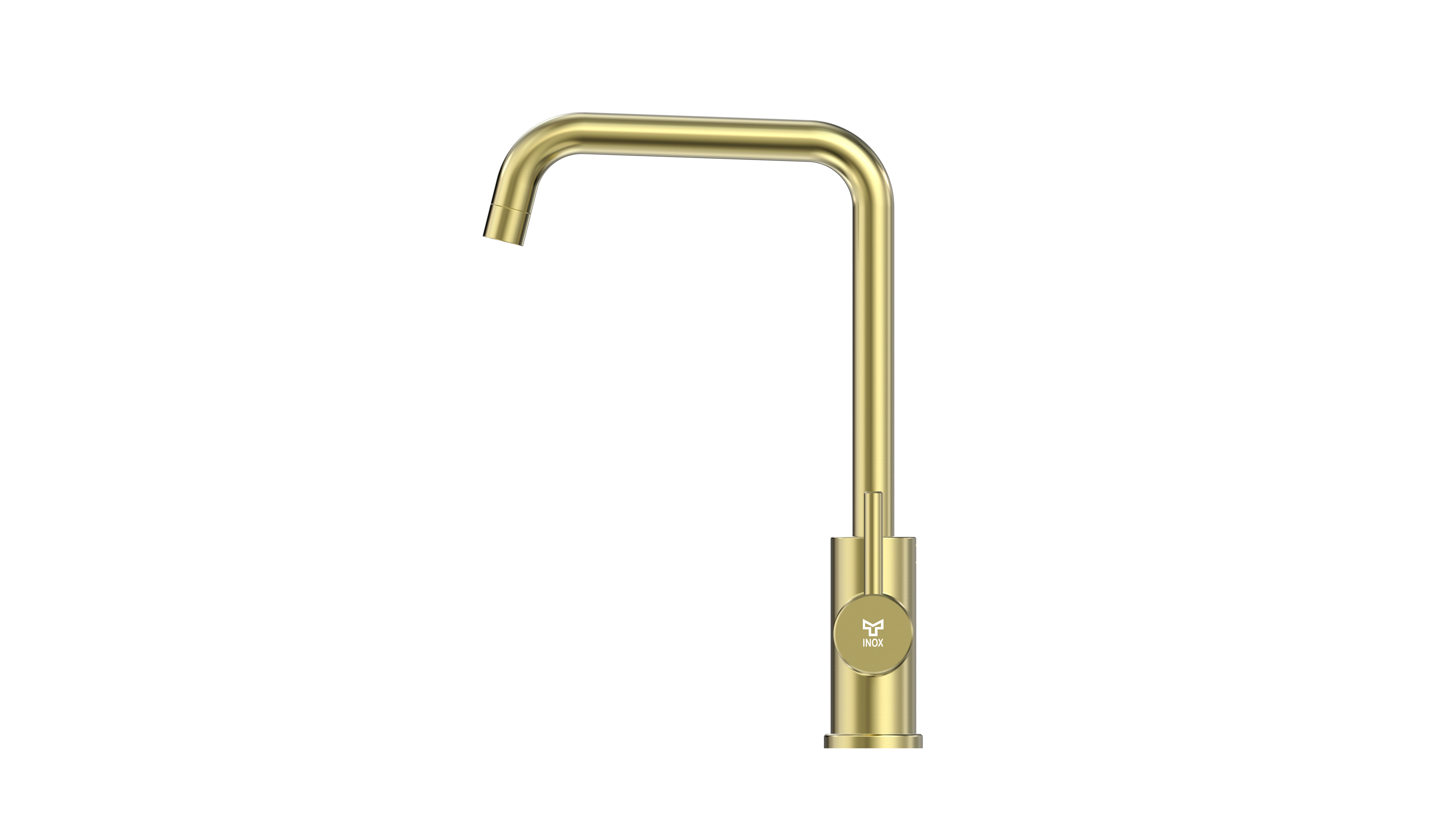 KITCHEN FAUCET INOX Q1 U-SPOUT DW, LIGHT GOLD