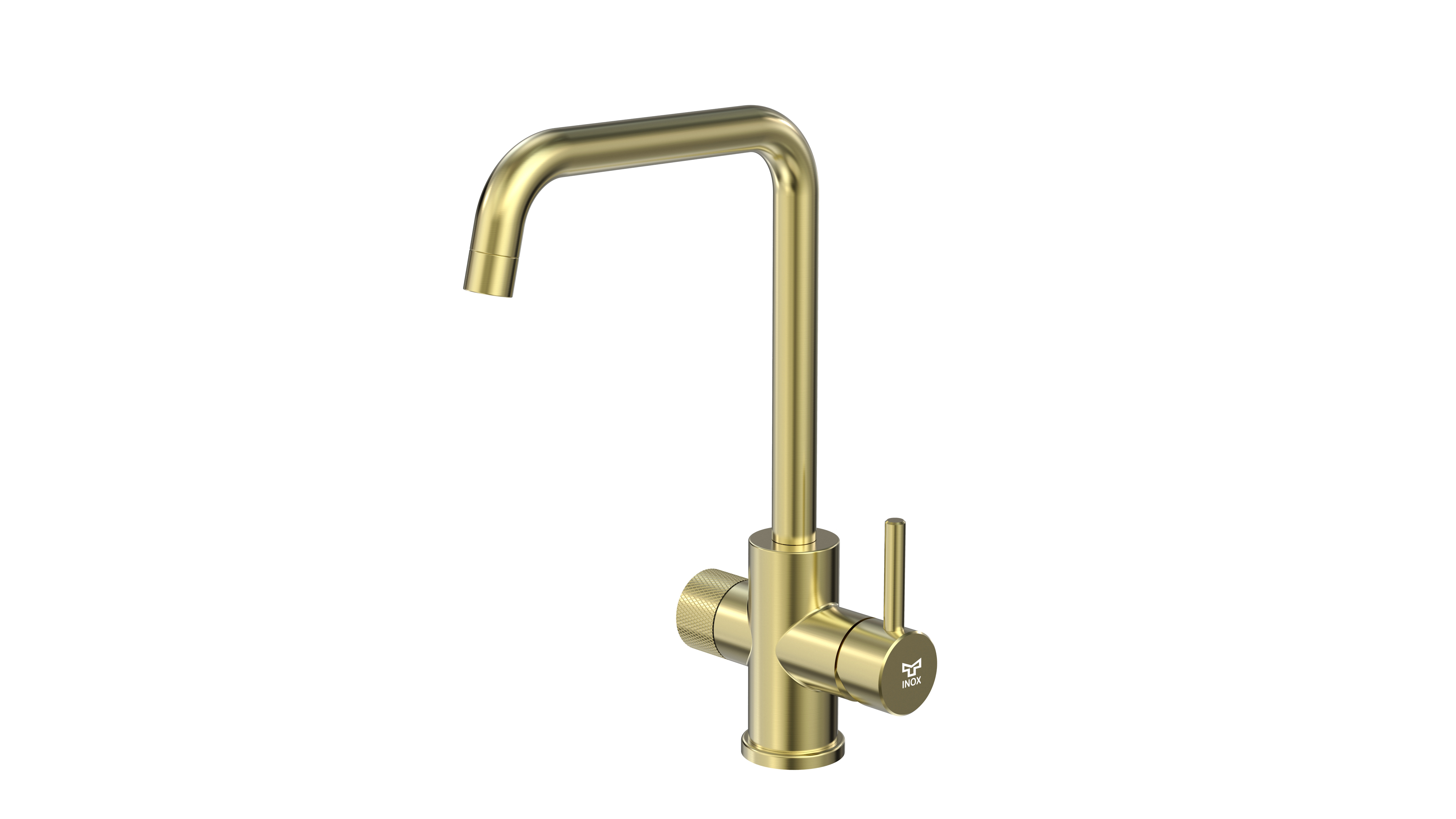 tammiholma Kitchen faucet inox q1 u-spout dw, light gold