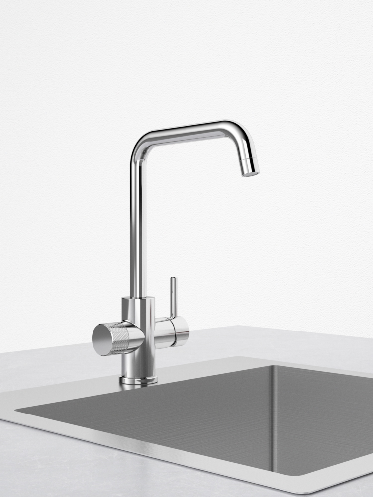 tammiholma Kitchen faucet inox q1 u-spout dw, polished
