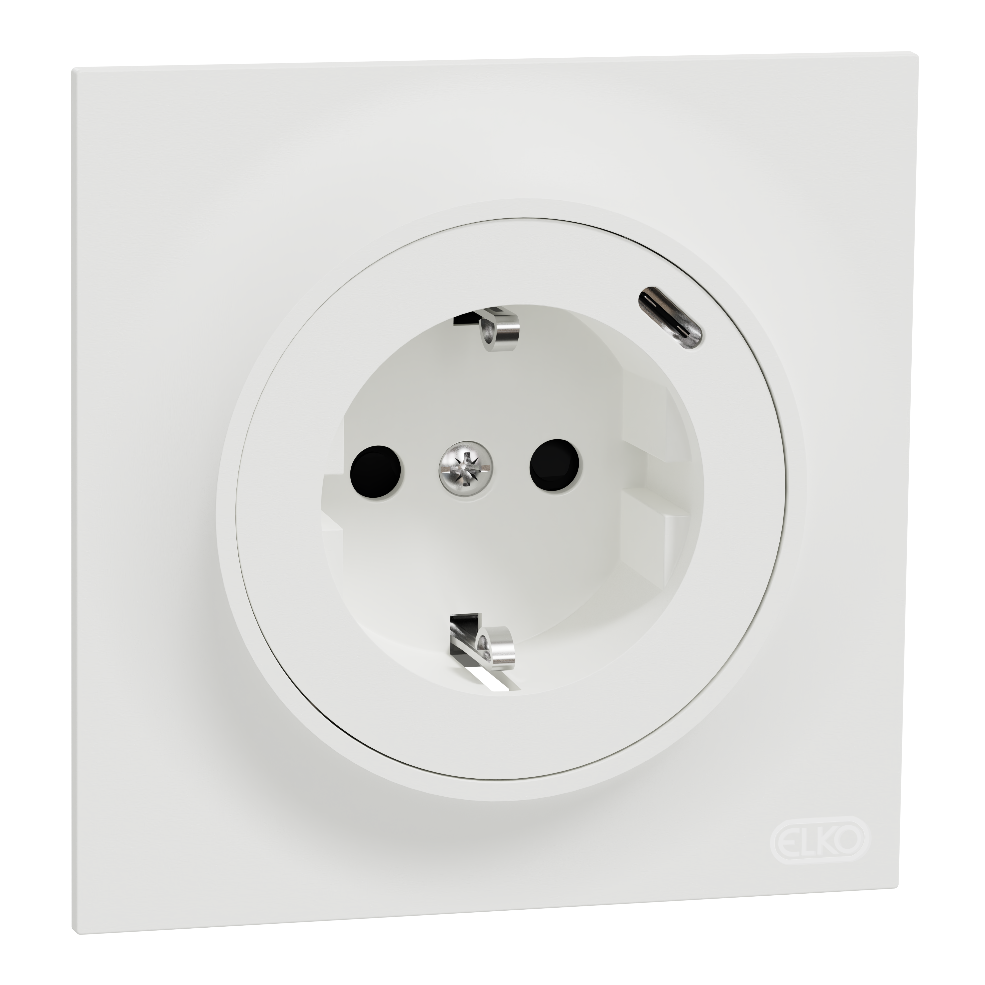 elko Socket outlet w usb elko one sso with 1x usb c pd charger