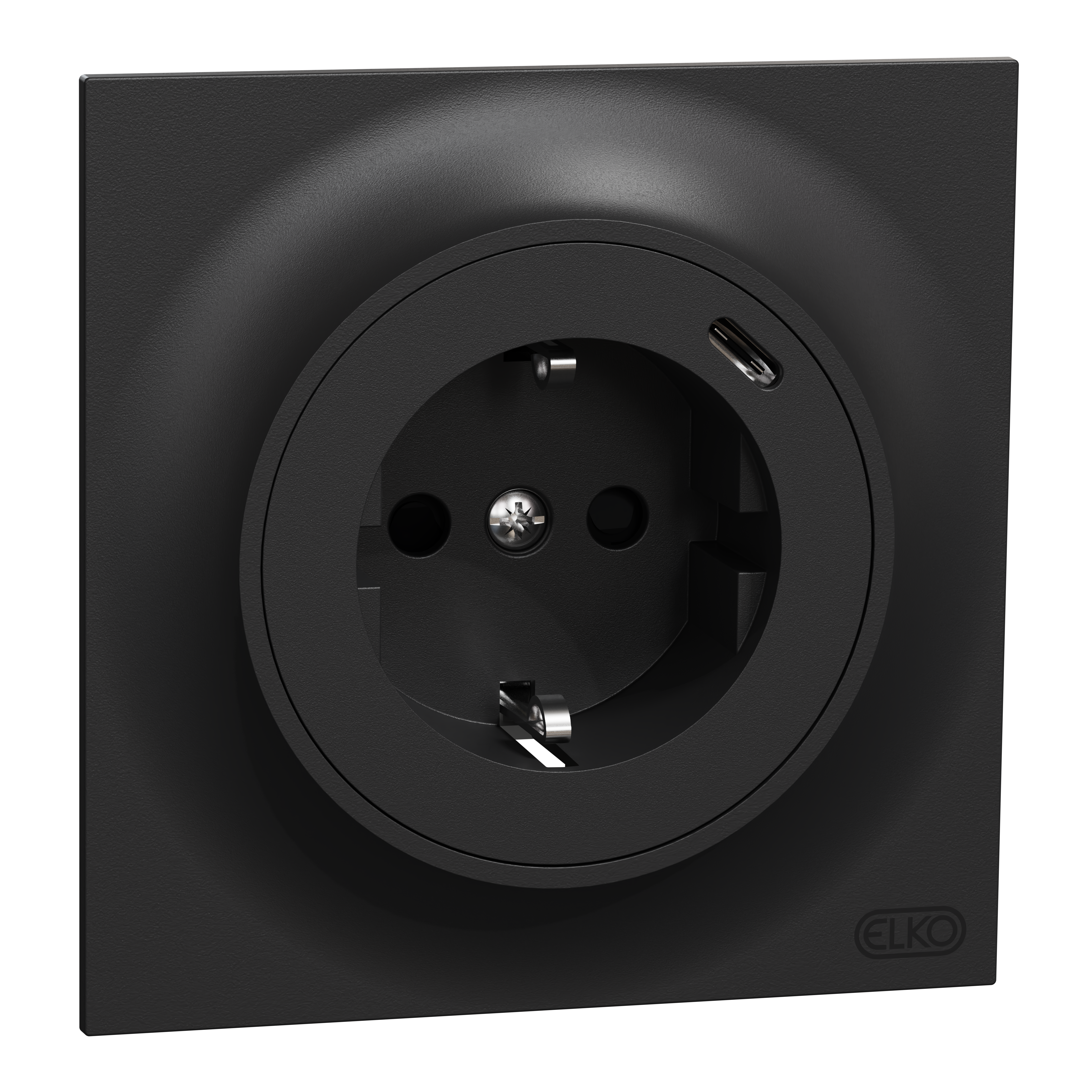elko Socket outlet w usb elko one sso with 1x usb c pd charger