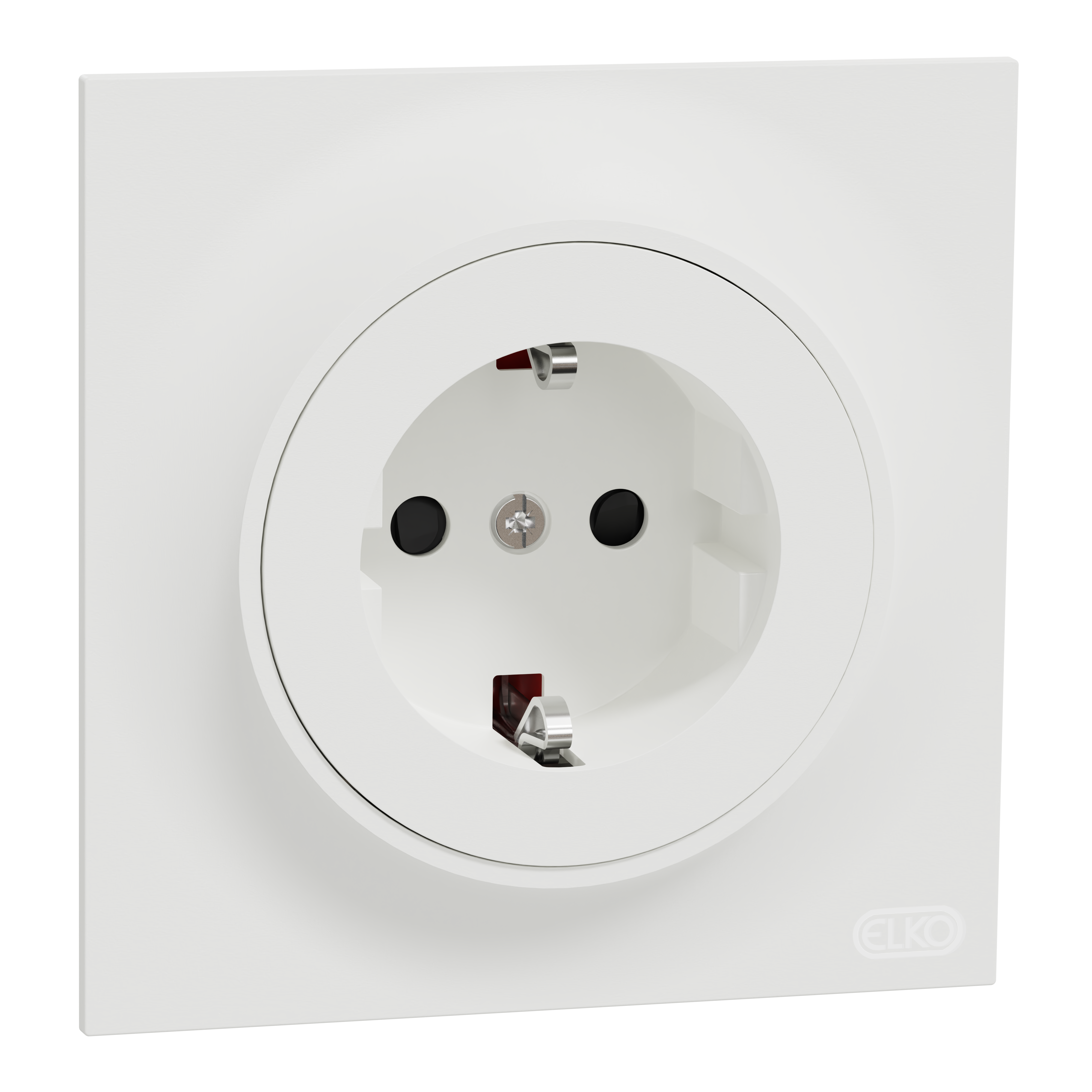 elko Socket-outlet elko one single so schuko screwless