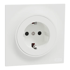 elko Socket-outlet elko one single so schuko screwless