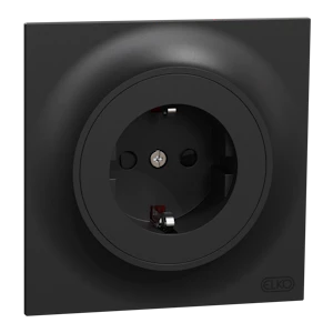 elko Socket-outlet elko one single so schuko screwless