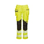 TROUSERS PROF STRETCH HI-VIS YELLOW 50