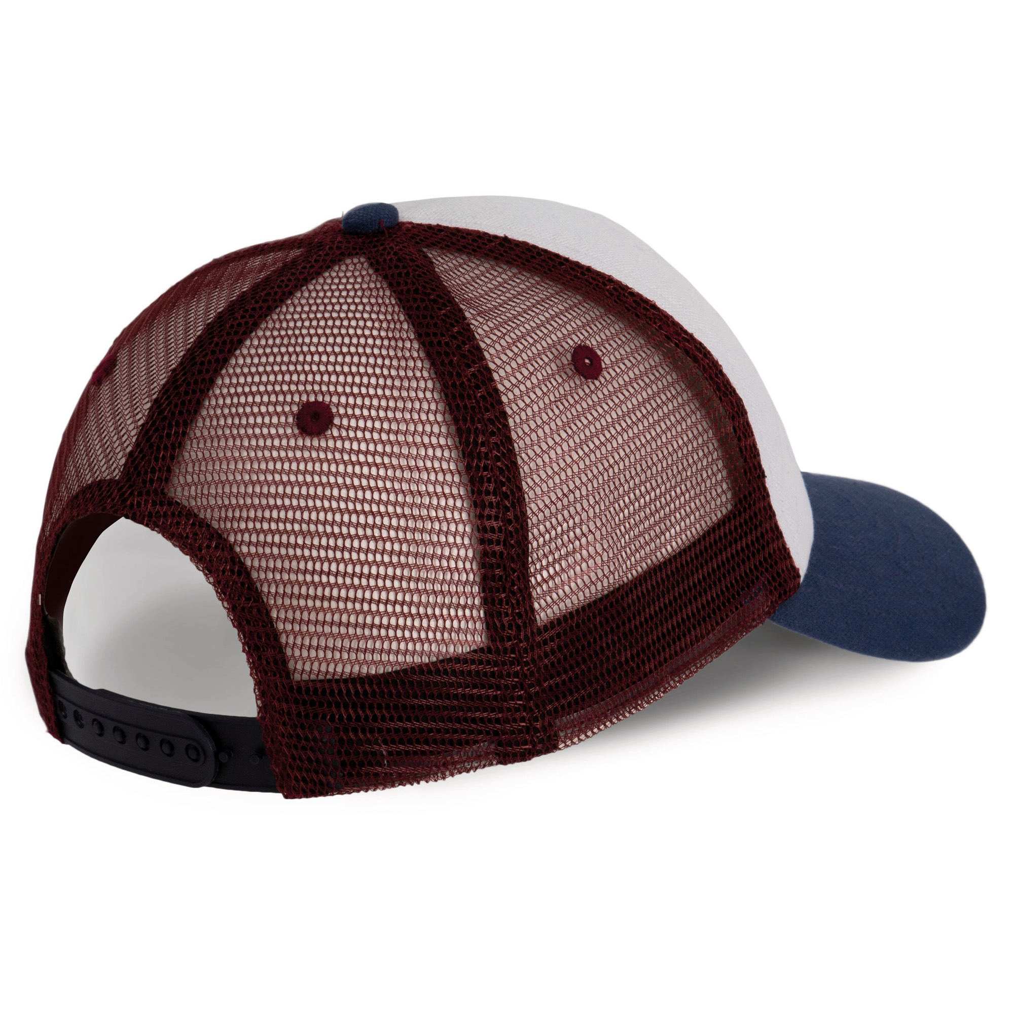 k-up Trucker cap white/indigo/wine