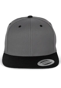 k-up Snapback lippis dark grey/black