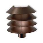 OUTDOOR WALL LUMINAIRE WALL  CONE Ø300 ANT.BRONZE.