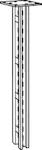 CEILING BRACKET WIBE 20F/1500 HOT-DIP GALVANIZED