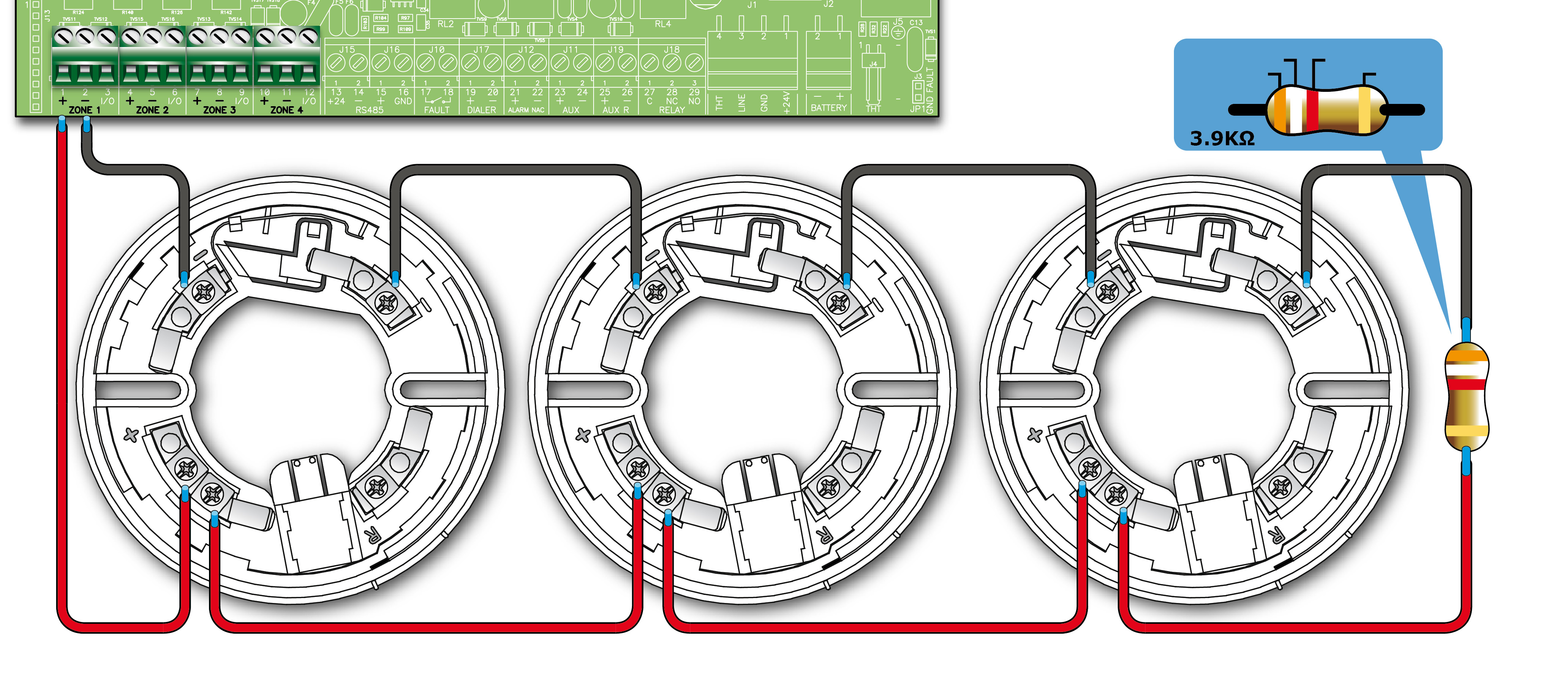 fsm Multi detector id300 dc 10-30 v +5…+40  led