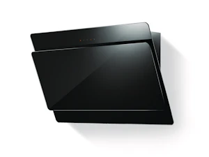 savo Spiskåpa savo ch-6906-b 55cm svart/glas led