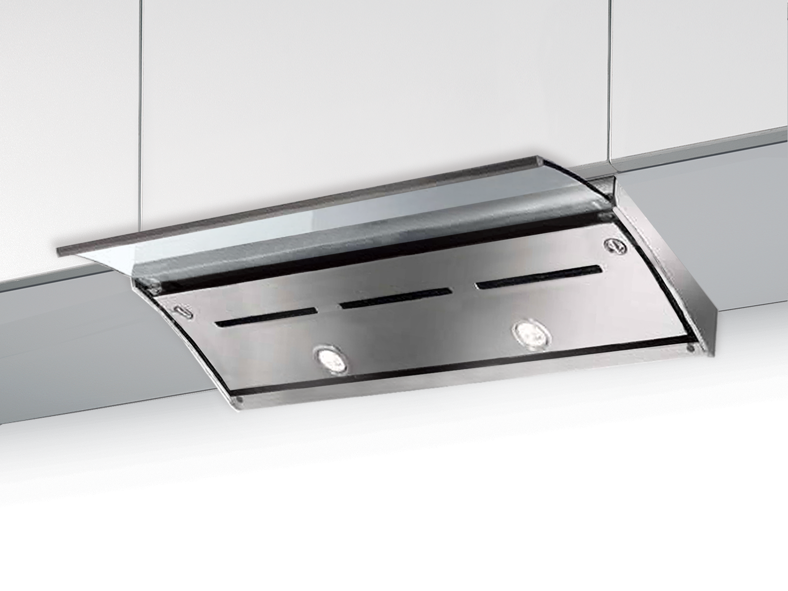 savo Spiskåpa/fläkt savo p-2906-s 60cm rst/glas