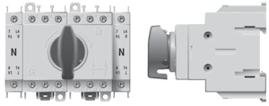 norwesco Net change-over switch swd 480 co 4x80a 37kw 50mm2 din