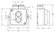selcast Kytkin kytkin l. ip44 2-nap 2xpk16