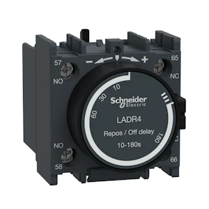 schneider electric Tidsblokk for kontaktor ladr4
