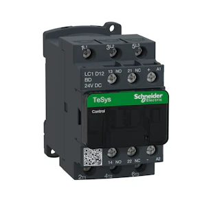 schneider electric Kontaktor 12a, 3p, dc lc1d12bd