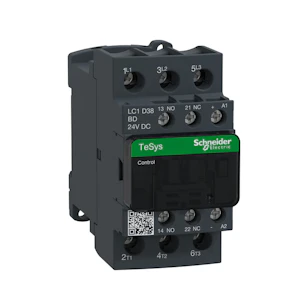 schneider electric Kontaktor 38a, 3p, dc lc1d38bd
