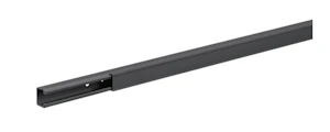 hager Minikanal 10x10mm svart m/tape, 2m