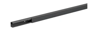 hager Minikanal 20x20mm svart m/tape, 2m