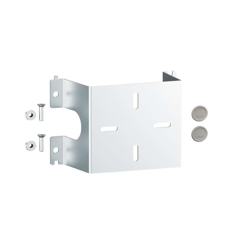 BRACKET PLATE PLEXO STD 5CM HEIGHT INOX ACCES