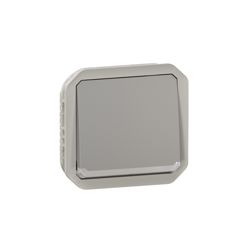 legrand Avbrytare plexo 1g-2w sw 10ax locat grey mech