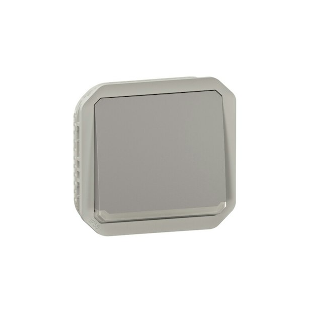 LEGRAND PAINIKE PLEXO 6 10A hakv IP55 uppo harmaa | Painonappikytkimet ...