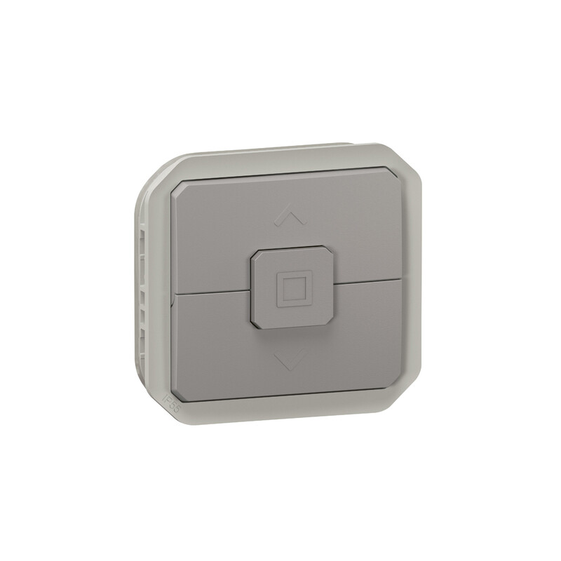 legrand Avbrytare plexo 2g-1w sw roller blin grey mech