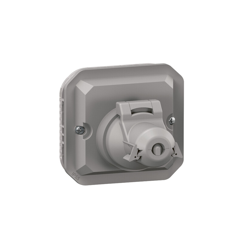 legrand Centre plate plexo rj adapter ip44 plug in grey
