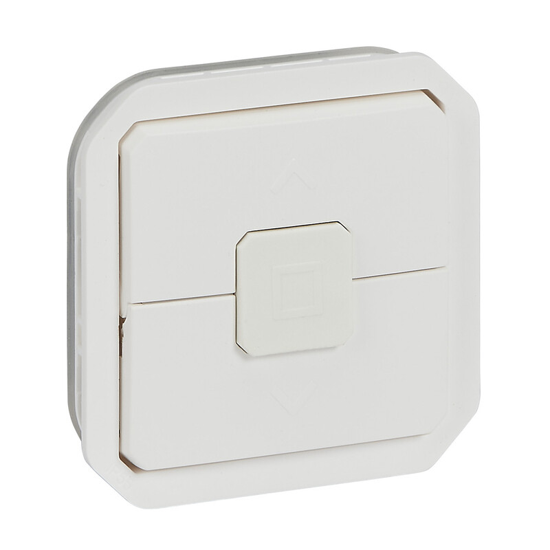 legrand Painike plexo verho 6a ip55 uppo valkoinen