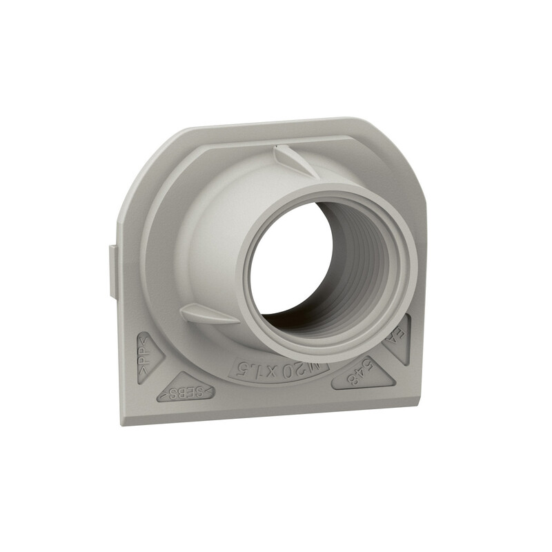 TÄTNING PLEXO CABLE GLAND 1E ISO 20 GREY