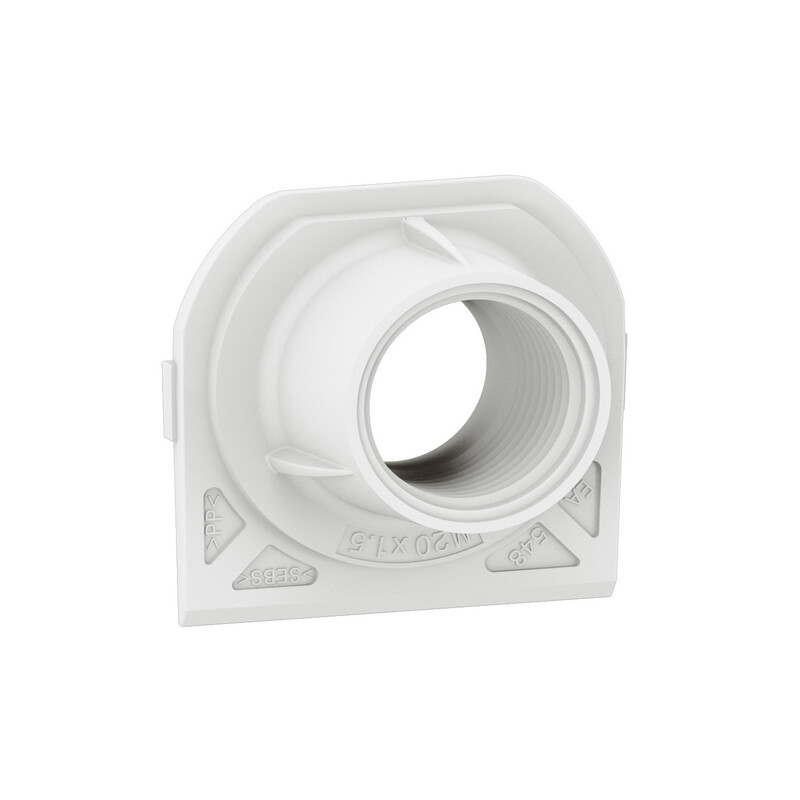 TÄTNING PLEXO CABLE GLAND 1E ISO 20 WHITE