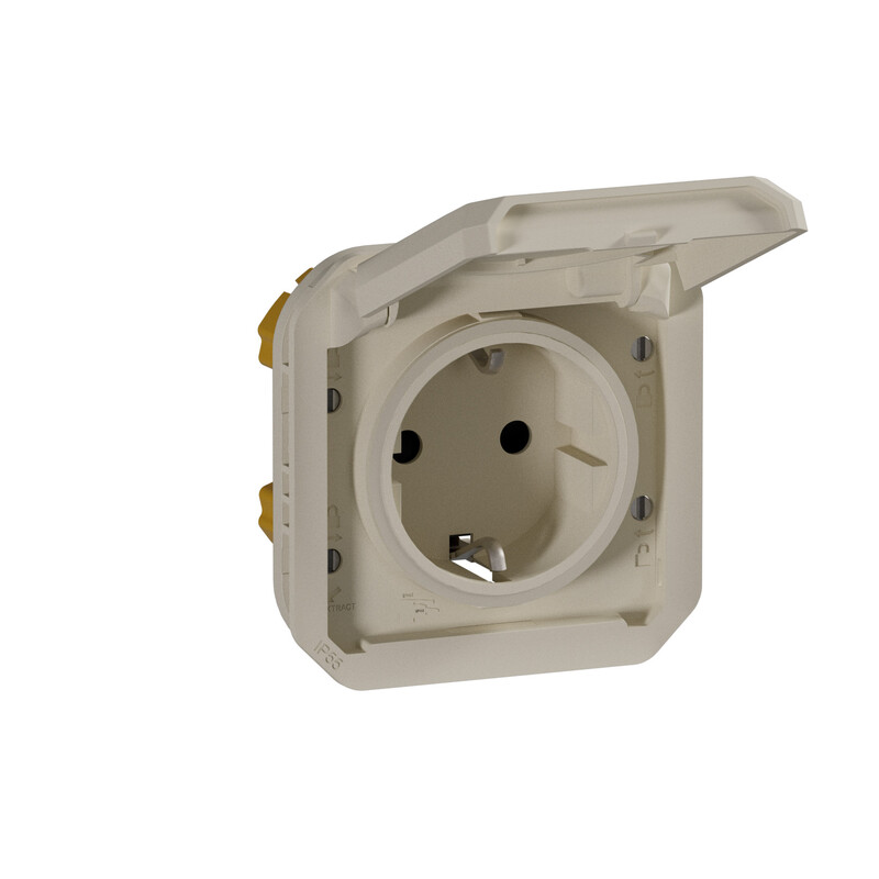 legrand Pistorasia plexo 1-osainen ip55 uppo beige