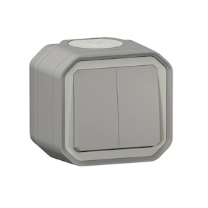 legrand Kytkin plexo monit 10a ip55 pinta harmaa