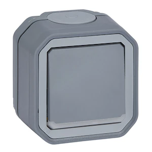legrand Switch plexo dp switch indicator grey surf