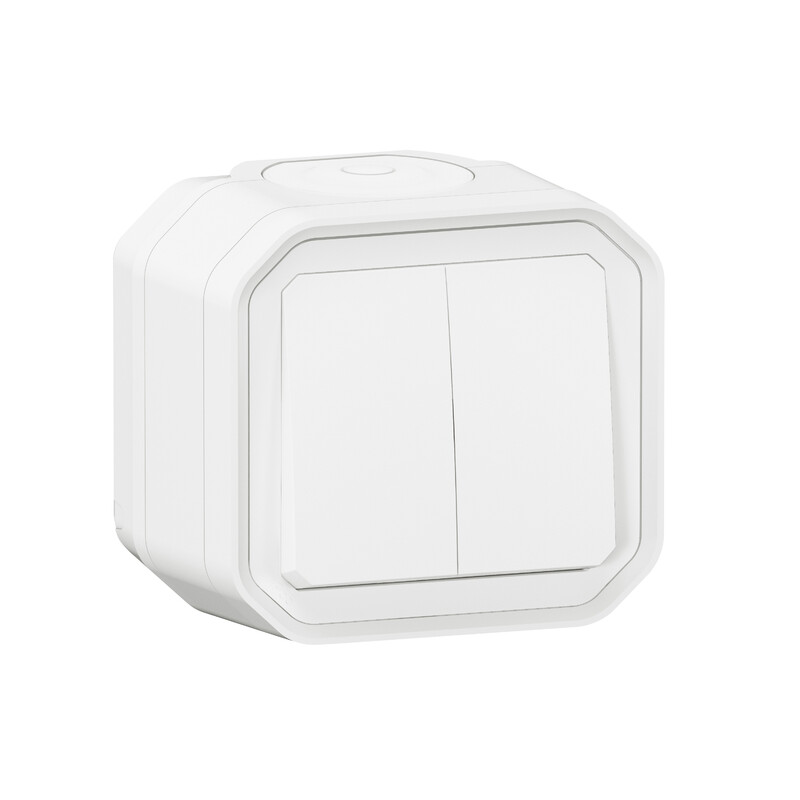 KYTKIN PLEXO Monitoimi 6/6 10A IP55 valkoin