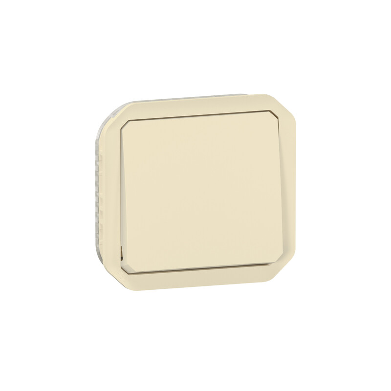 legrand Avbrytare plexo 1g-2w sw 10ax beige mech