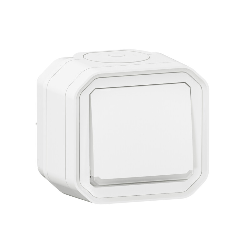 PUSH-BUTTON PLEXO PUSH BUTTON NO LOC WHITE SURF