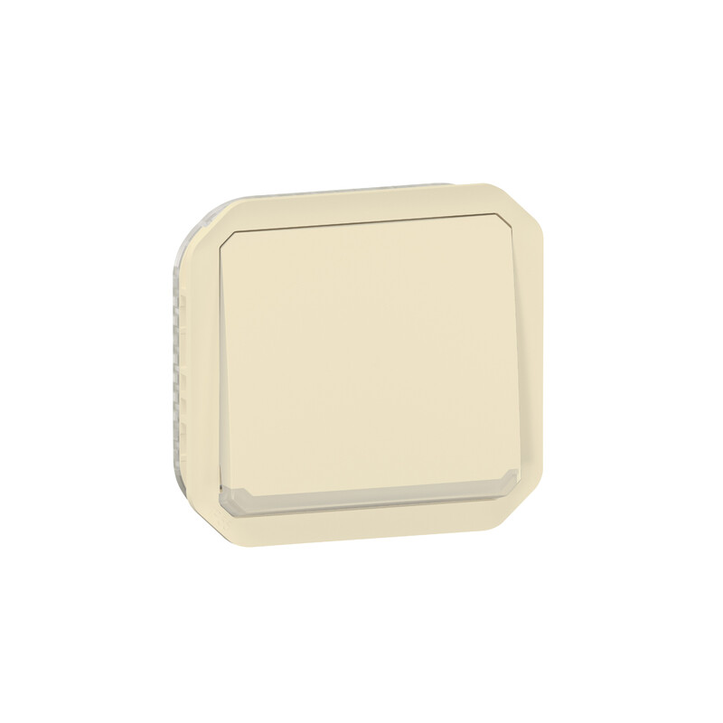 PUSH-BUTTON PLEXO PUSH CH-OVER LOC BEIGE MECH