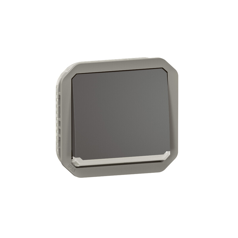 KYTKIN PLEXO 2 10A IP55 uppo antrasiitti