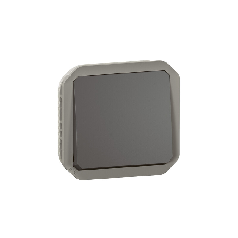 PUSH-BUTTON PLEXO PUSH CH-OVER ANTHRACITE MECH