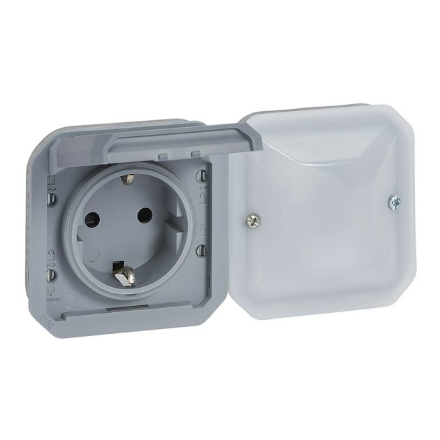 LEGRAND SOCKET-OUTLET PLEXO CONNECT GERM SOCKET GREY MECH | 25 Socket ...