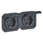 SOCKET-OUTLET PLEXO 2G GERM SKT HOR ANTH MECH