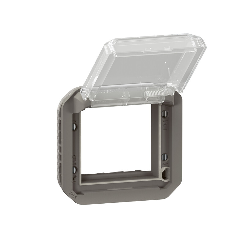 PLEXO ADAPTER MOSAIC SEADMETELE IP55 ANTR.