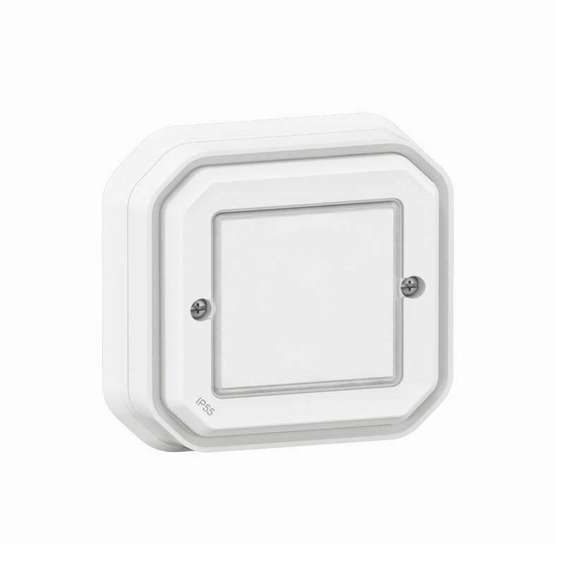 KYTKIN PLEXO 1-os lang Netat IP55 p valkoin