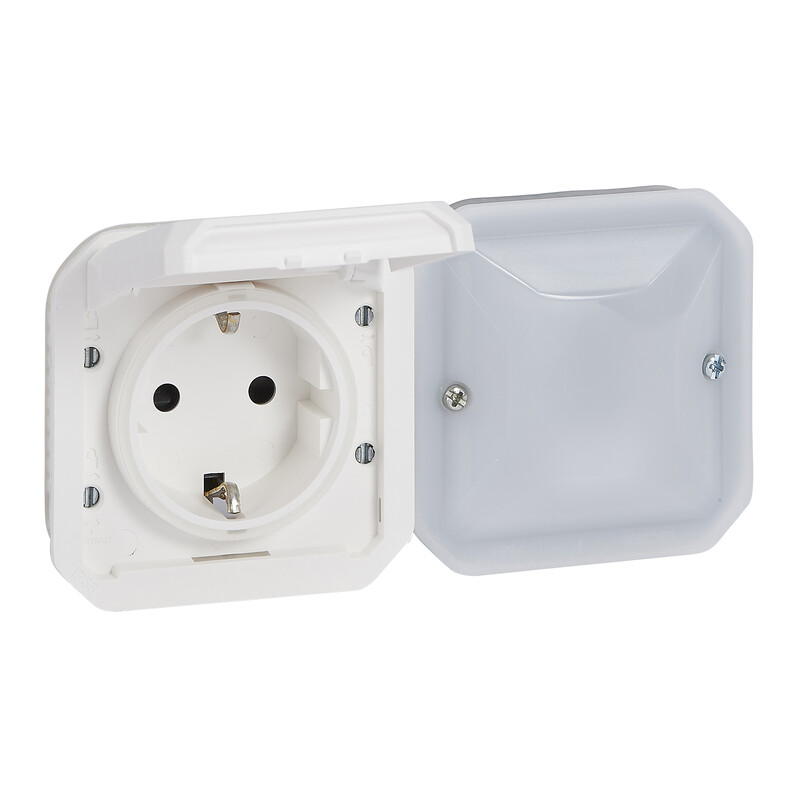 TRYCKKNAPP PLEXO CONNECT GERM SOCKET WHIT MECH