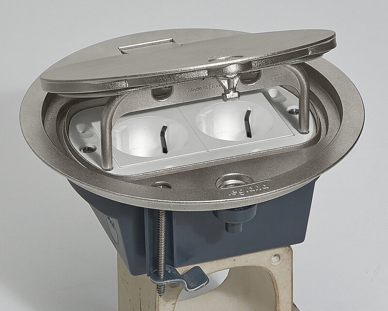 legrand Golvdosa legrand ip/ik66 cv stainl.steel fl box