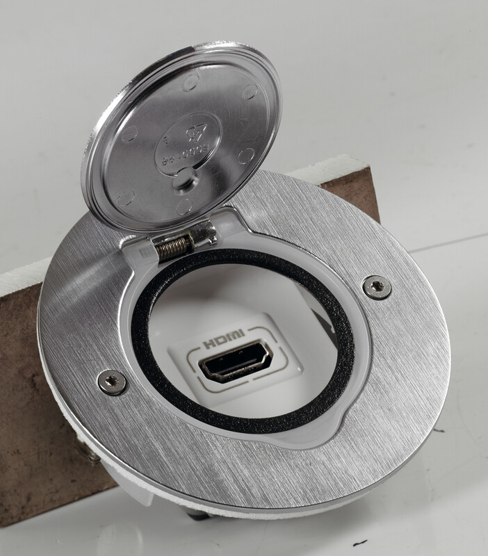 legrand Floor box insert legrand floor roun receptacle s. steel